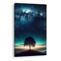 OBRAZ SAMOTNÝ STROM ŽIVOTA V NOCI - OBRAZY STROMY ŽIVOTA - OBRAZY