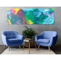 CANVAS PRINT ABSTRACTION IN PASTEL COLORS - ABSTRACT PICTURES{% if product.category.pathNames[0] != product.category.name %} - PICTURES{% endif %}