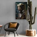 IMPRESSION SUR TOILE ANIMAL GANGSTER FOURMI - IMPRESSIONS SUR TOILE ANIMAL GANGSTERS - IMPRESSION SUR TOILE