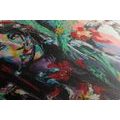 CANVAS PRINT OIL PAINTING WOMAN AND A HORSE - PICTURES OF PEOPLE - PICTURES