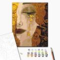 SLIKANJE PO BROJEVIMA INSPIRACIJA G. KLIMT – ZLATNE SUZE - UMJETNIČKE REPRODUKCIJE - SLIKANJE PO BROJEVIMA