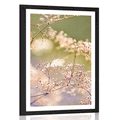 POSTER WITH MOUNT FLORAL STILL LIFE - FLOWERS - POSTERS