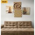 CANVAS PRINT SET IN FENG SHUI STYLE - SET OF PICTURES - PICTURES