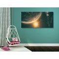 CANVAS PRINT VIEW OF THE SUN FROM SPACE - PICTURES OF SPACE AND STARS - PICTURES