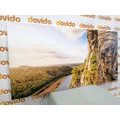 CANVAS PRINT VIEW OF THE RIVER ELBE - PICTURES OF NATURE AND LANDSCAPE - PICTURES