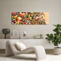 OBRAZ BAREVNÉ OVOCE V POHYBU - PICTURES OF FOOD AND DRINKS - PICTURES