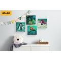 CANVAS PRINT SET MAGICAL WORLD - SET OF PICTURES - PICTURES