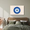 TABLEAU SUR TOILE – ŒIL PROTECTEUR BLEU - TABLEAUX PAR THÈME - TABLEAUX