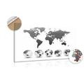 PICTURE OF CORK GLOBES WITH WORLD MAP IN BLACK & WHITE DESIGN - PICTURES ON CORK{% if kategorie.adresa_nazvy[0] != zbozi.kategorie.nazev %} - PICTURES{% endif %}