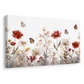 OBRAZ KVĚTINOVÁ HARMONIE S MOTÝLY - OBRAZY MOTÝLI - OBRAZY