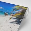 FOTOTAPETA PLAŽA ANSE SOURCE - TAPETE NARAVA - TAPETE