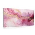 CANVAS PRINT PINK MARBLE - MARBLE PICTURES - PICTURES