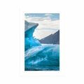 AFFICHE AVEC MONTURE LES GLACIERS - NATURE - AFFICHES