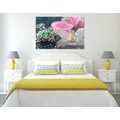 CANVAS PRINT BEAUTIFUL ORCHID IN DETAIL - PICTURES FLOWERS - PICTURES