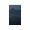 POSTER – LUNA PIENA SOPRA LE MONTAGNE - NATURA - POSTER