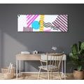 WANDBILD MEMPHIS-MUSTER - POP-ART-BILDER - BILDER