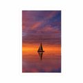 POSTER ABANDONED BOAT AT SEA - NATURE - POSTERS