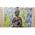 CANVAS PRINT YIN AND YANG BUDDHA - PICTURES FENG SHUI - PICTURES