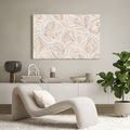 TABLEAU SUR TOILE – PAPILLONS PASTEL DANS UN VOILE - TABLEAUX PAPILLONS - TABLEAUX