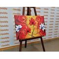 CANVAS PRINT FLOWERS IN ETHNIC STYLE - PICTURES - 🔥 TOTAL SALE 🔥
