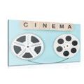 CANVAS PRINT FILM TAPE - VINTAGE AND RETRO PICTURES - PICTURES