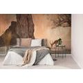 SELF ADHESIVE WALL MURAL AFRICAN ANTELOPE - SELF-ADHESIVE WALLPAPERS - WALLPAPERS