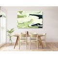 CANVAS PRINT ABSTRACT GREEN PATTERN - ABSTRACT PICTURES - PICTURES