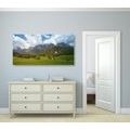 CANVAS PRINT PICTURESQUE AUSTRIA - PICTURES OF NATURE AND LANDSCAPE - PICTURES