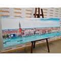 CANVAS PRINT VIEW OF VENICE - PICTURES OF CITIES - PICTURES