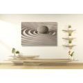 CANVAS PRINT RELAXATION STONE - PICTURES FENG SHUI - PICTURES