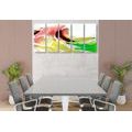 5-PIECE CANVAS PRINT ABSTRACT MOUNTAINS - ABSTRACT PICTURES{% if product.category.pathNames[0] != product.category.name %} - PICTURES{% endif %}