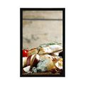 POSTER ROMANTIC DINNER - WITH A KITCHEN MOTIF - POSTERS