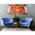 CANVAS PRINT STAR ABSTRACTION - ABSTRACT PICTURES - PICTURES