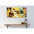 CANVAS PRINT INTERESTING VINTAGE FLOWERS - ABSTRACT PICTURES{% if product.category.pathNames[0] != product.category.name %} - PICTURES{% endif %}