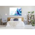 WANDBILD BLUME IM FUTURISTISCHEN STIL - BILDER BLUMEN - BILDER