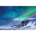 CANVAS PRINT NORWEGIAN NORTHERN LIGHTS - PICTURES OF NATURE AND LANDSCAPE - PICTURES