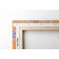 CANVAS PRINT SYMPHONY OF COLORS - ABSTRACT PICTURES - PICTURES