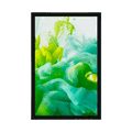 POSTER INK IN SHADES OF GREEN - ABSTRACT AND PATTERNED - POSTERS