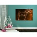 CANVAS PRINT ABSTRACT HORSE - ABSTRACT PICTURES - PICTURES