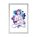 POSTER ILLUSTRATION OF BUDDHA - FENG SHUI - POSTERS