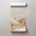FOTOTAPETA PASTELOVÉ BALÓNKY NAD KRAJINOU - DĚTSKÉ TAPETY - TAPETY
