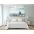 CANVAS PRINT WINTER PARIS - PICTURES OF CITIES - PICTURES