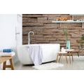 SELF ADHESIVE WALL MURAL BROWN CHARMING STONE - SELF-ADHESIVE WALLPAPERS - WALLPAPERS