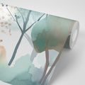 WALLPAPER SOFT PAINTED FOREST - WALLPAPERS WITH IMITATION OF PAINTINGS - WALLPAPERS