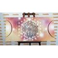 CANVAS PRINT CHARMING MANDALA - PICTURES FENG SHUI{% if product.category.pathNames[0] != product.category.name %} - PICTURES{% endif %}