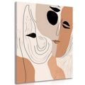 TABLEAU SUR TOILE – FORMES ABSTRAITES VISAGES - IMAGES FORMES ABSTRAITES - TABLEAUX
