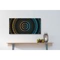 CANVAS PRINT MANDALA WITH A SUN PATTERN - PICTURES FENG SHUI - PICTURES