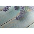 QUADRO DI LAVANDA SU SFONDO IN LEGNO - QUADRI DI FIORI - QUADRI