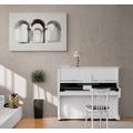 CANVAS PRINT CHARM OF RUSTIC ARCHES - PICTURES OF CITIES - PICTURES