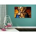 CANVAS PRINT VIRGIN MARY WITH BABY JESUS - ABSTRACT PICTURES - PICTURES